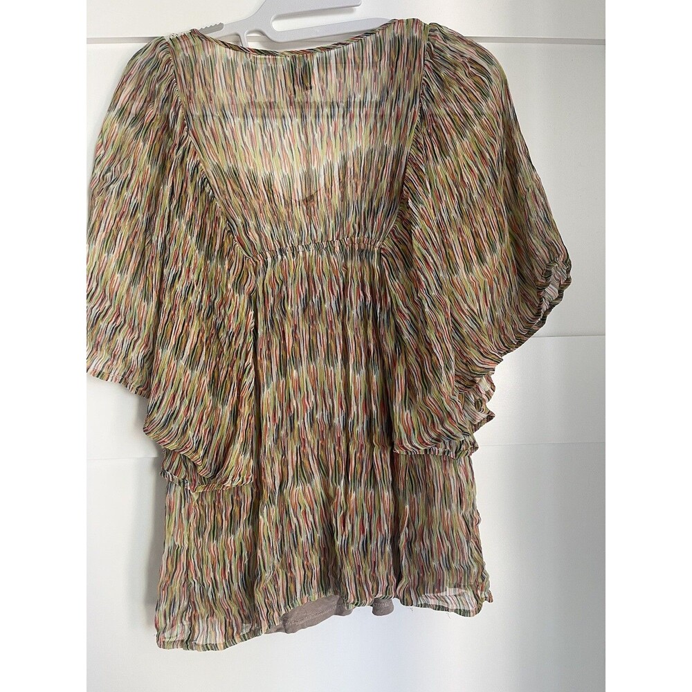 Ella Moss Sheer Lace Top Blouse XS Boho Beach Anthropologie - Picture 8 of 11